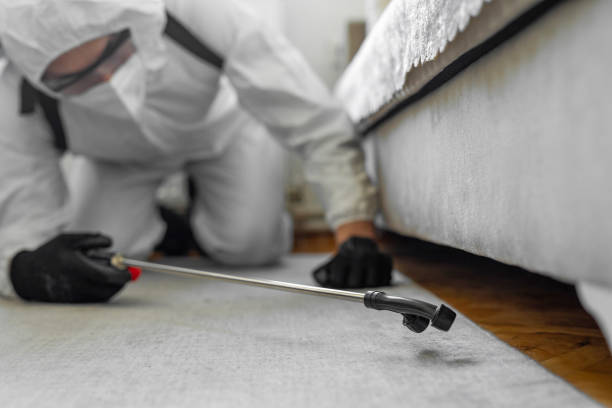 Professional Termite Control technician working in Riesel, TX